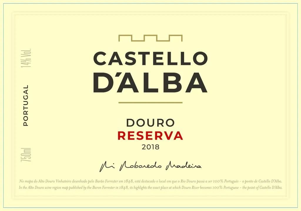 Castello d'Alba Reserva Tinto Bottle