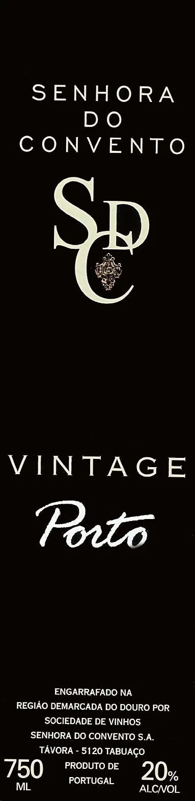 Vintage Port Bottle