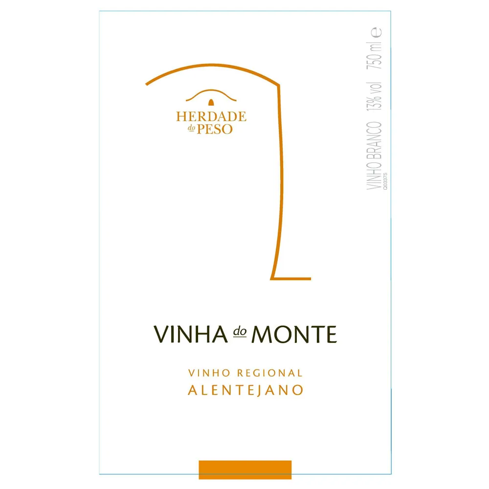 Herdade de Peso Vinho Do Monte White Bottle