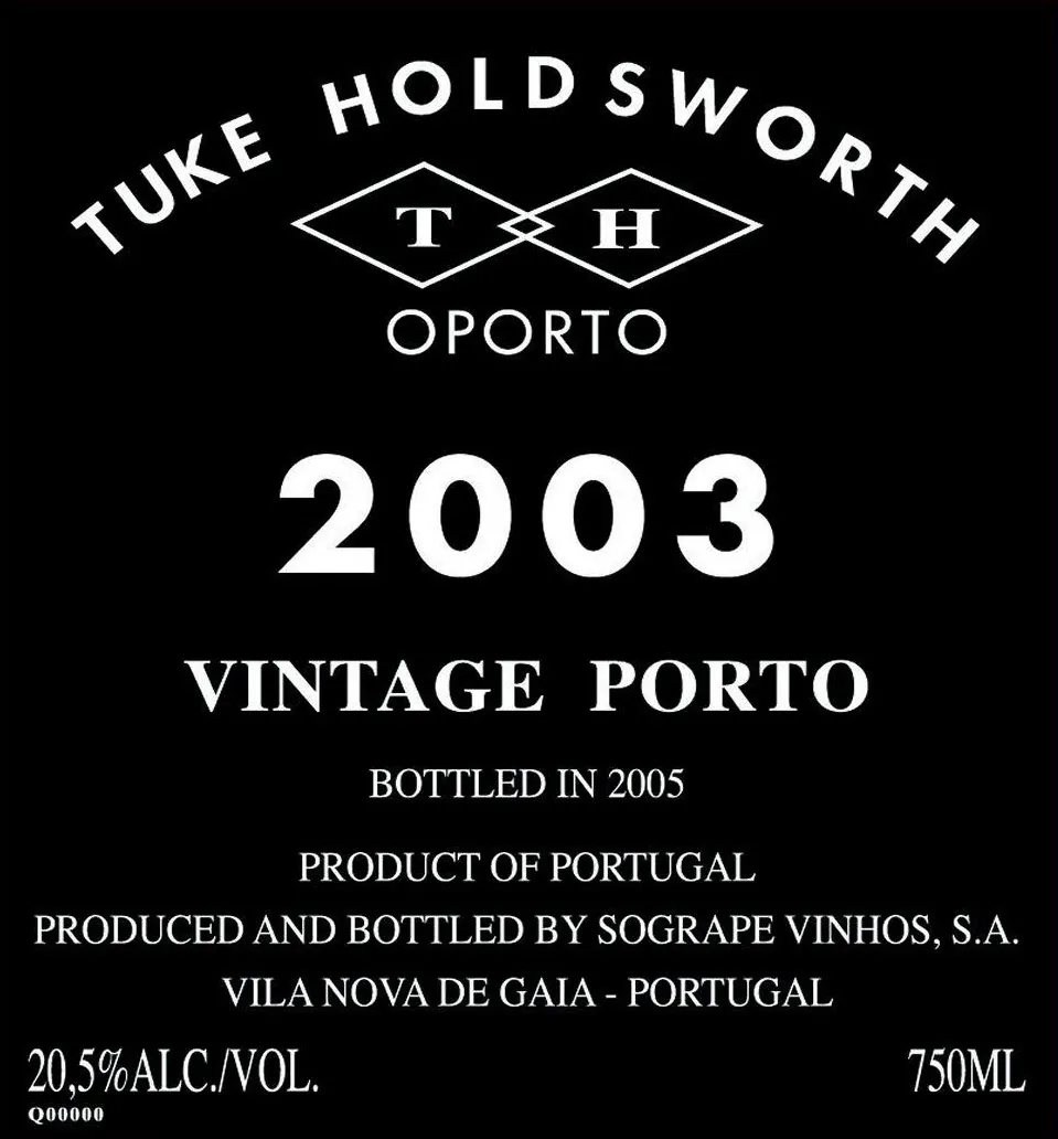 Vintage Porto Bottle