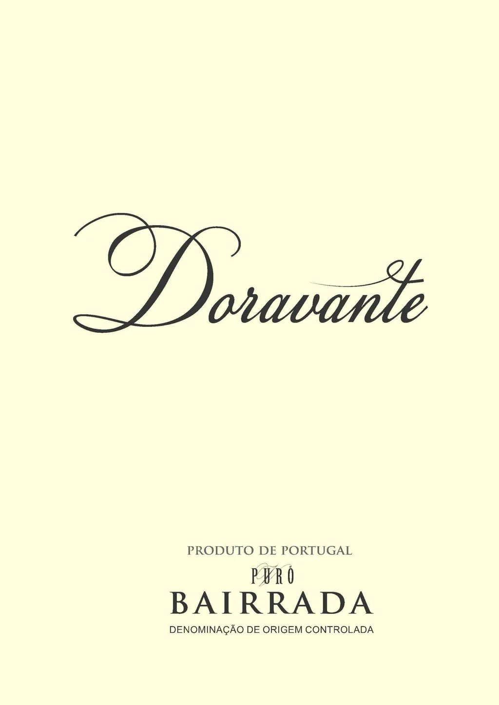 Doravante Bairrada Tinto Bottle