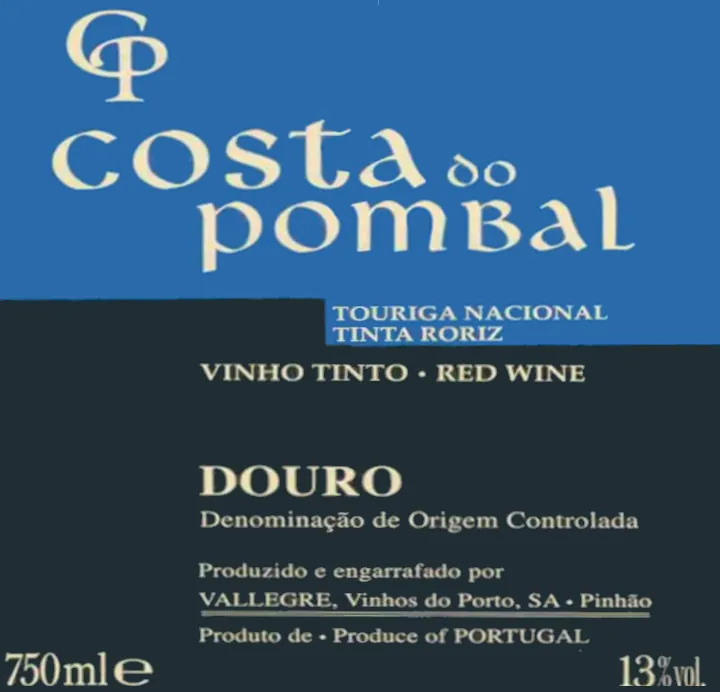 Costa do Pombal Tinto Bottle