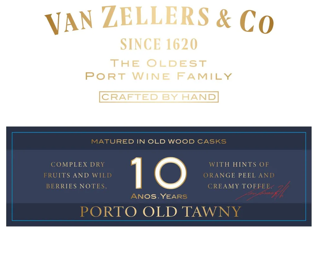 VZ 10 Years Old Tawny Port Bottle