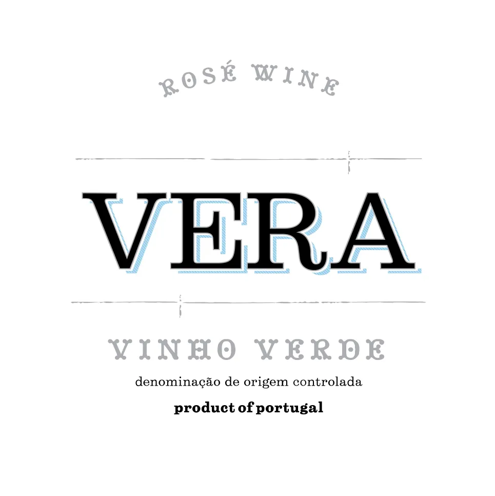Vinho Verde Rose Bottle