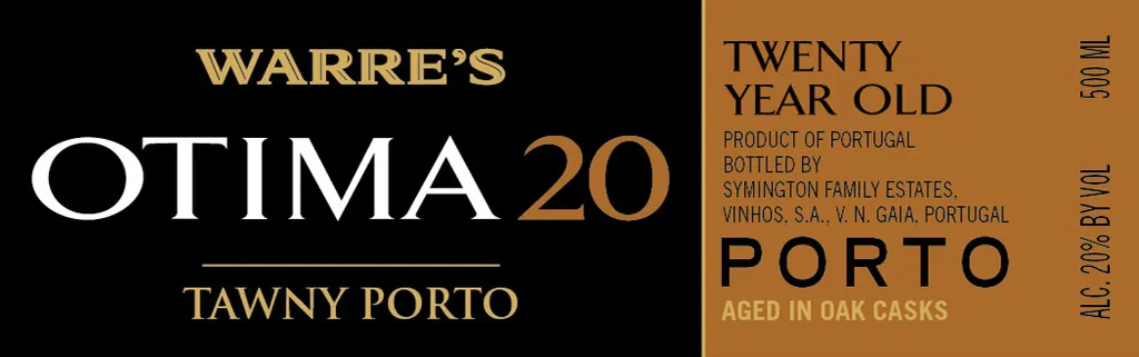 20 Year Old Tawny Port Bottle