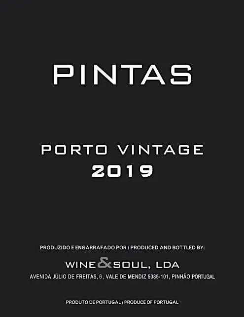 Pintas Vintage Port Bottle