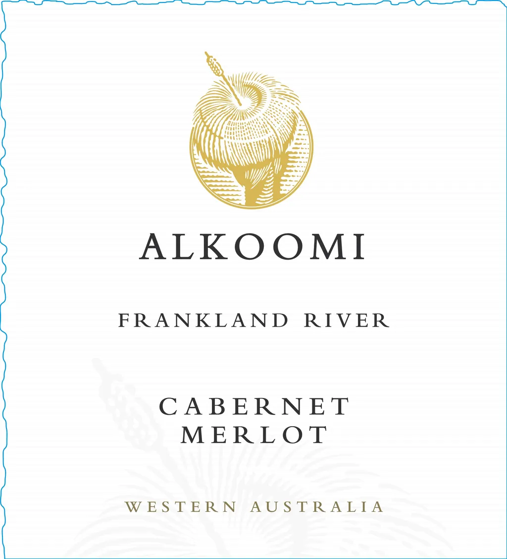 White Label Cabernet-Merlot Bottle