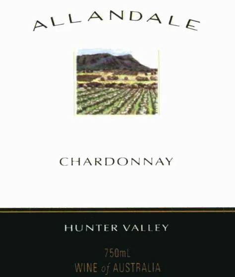 Allandale Chardonnay Bottle