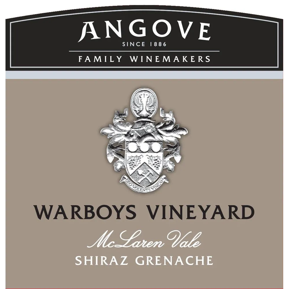 Warboys Vineyard Shiraz-Grenache Bottle