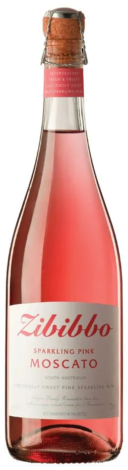 Zibibbo Sparkling Pink Moscato Bottle