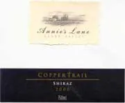 Copper Trail Shiraz Bottle