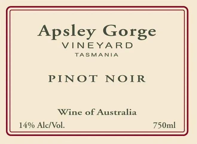 Pinot Noir Bottle
