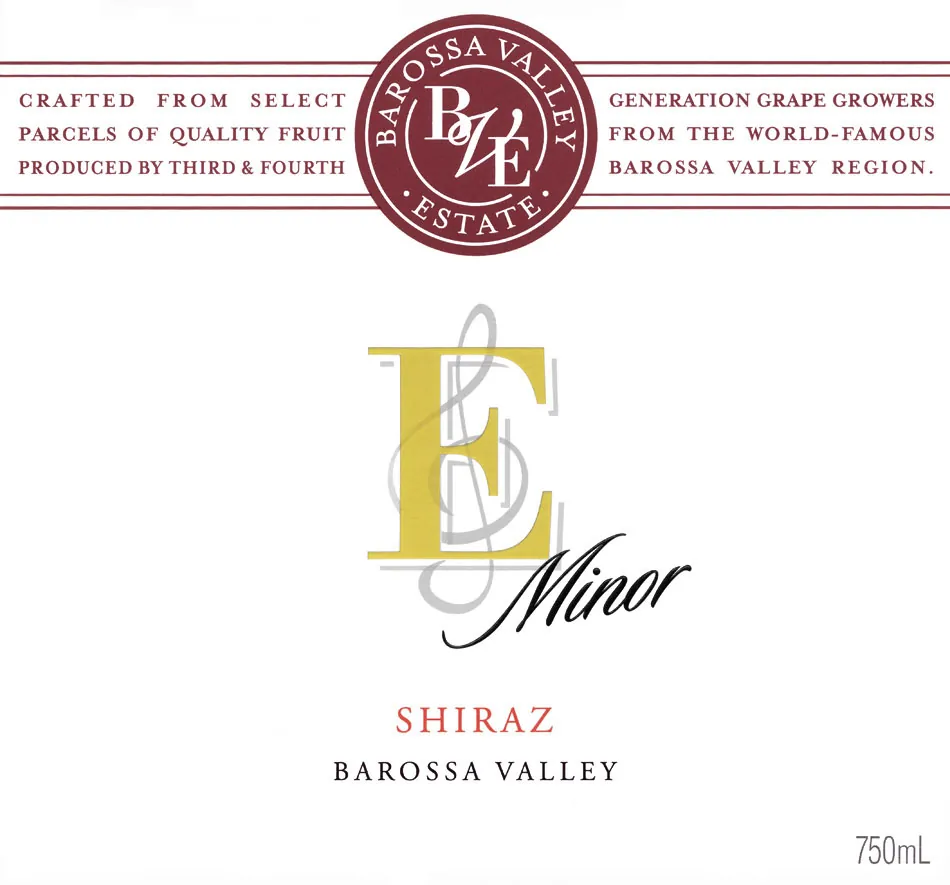E Minor Shiraz Bottle