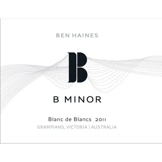 B Minor Blanc de Blanc Bottle