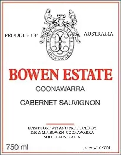Cabernet Sauvignon Bottle