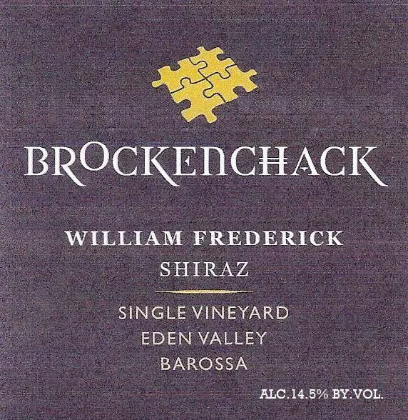 William Frederick Single Vineyard Shiraz Bottle