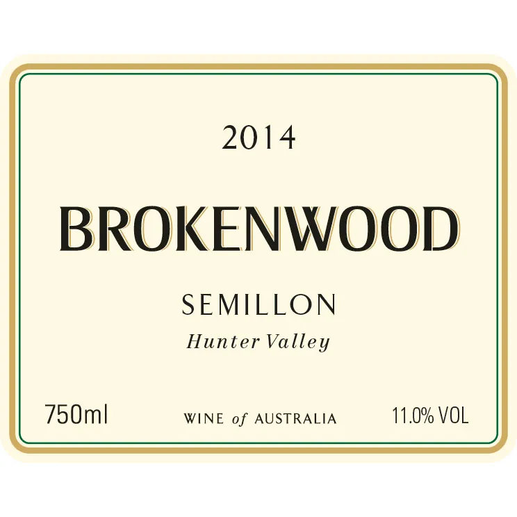 Hunter Valley Semillon Bottle
