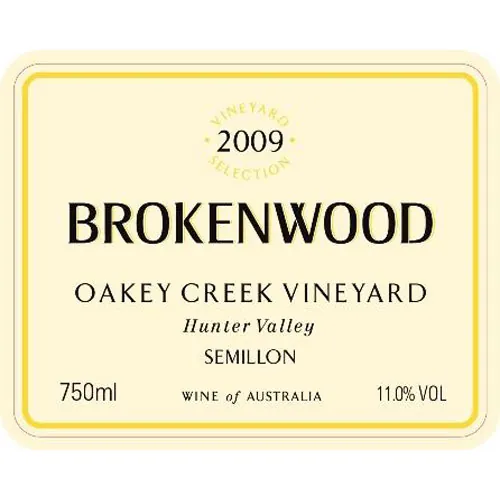 Oakey Creek Semillon Bottle