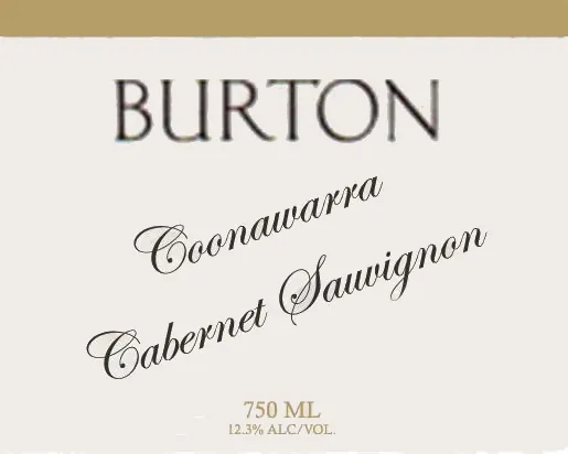 Coonawarra Cabernet Sauvignon Bottle