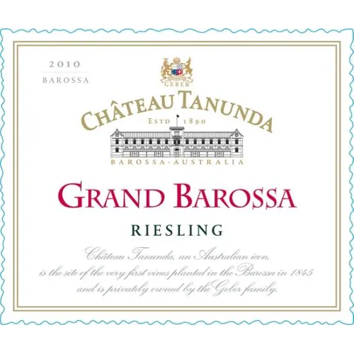 Grand Barossa Riesling Bottle