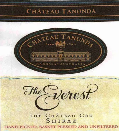 The Everest The Chateau Cru Shiraz Bottle