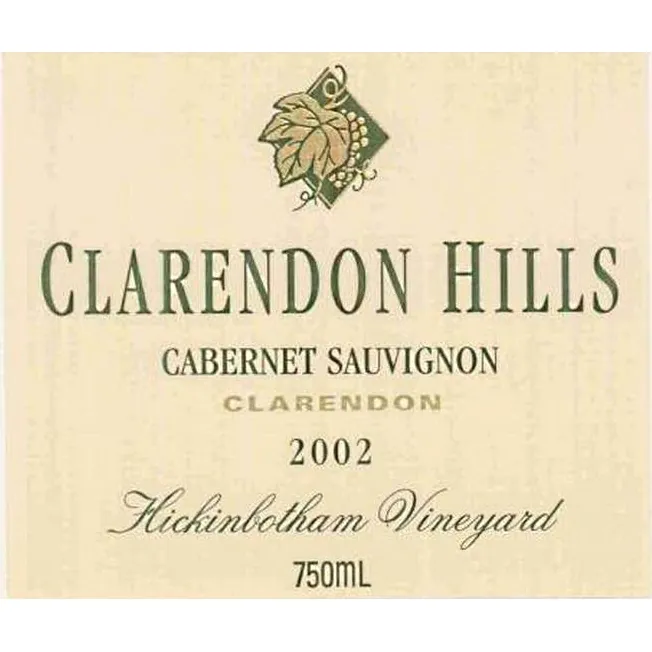 Hickinbotham Cabernet Sauvignon Bottle