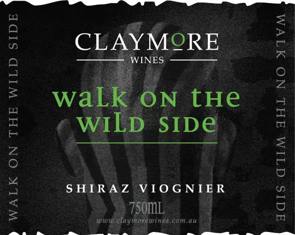 Walk on the Wild Side Shiraz Viognier Bottle