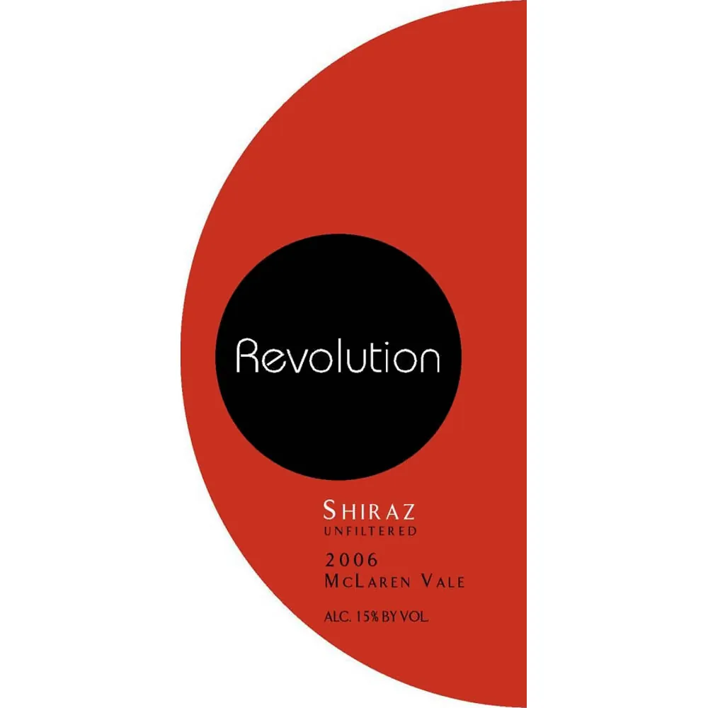 Revolution Shiraz Bottle