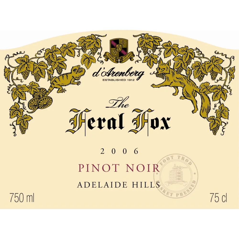 The Feral Fox Pinot Noir Bottle