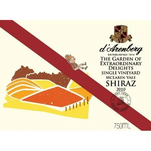 The Garden of Extraordinary Delights Shiraz Bottle