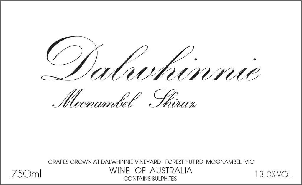 Moonambel Shiraz Bottle