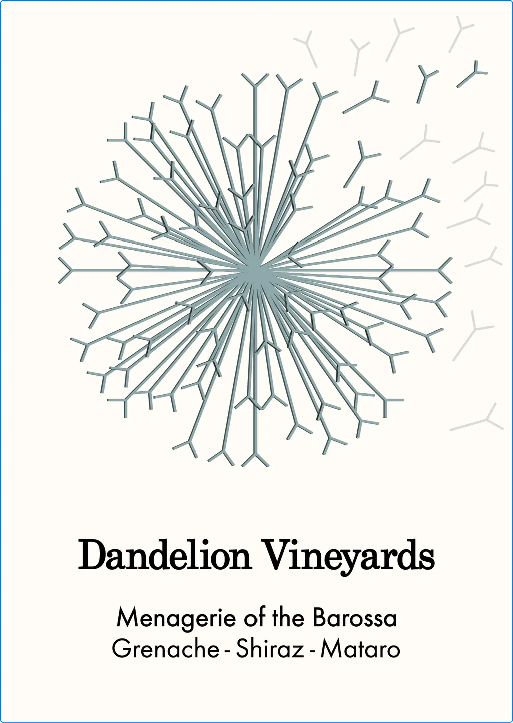 Menagerie of the Barossa Grenache - Shiraz - Mataro Bottle