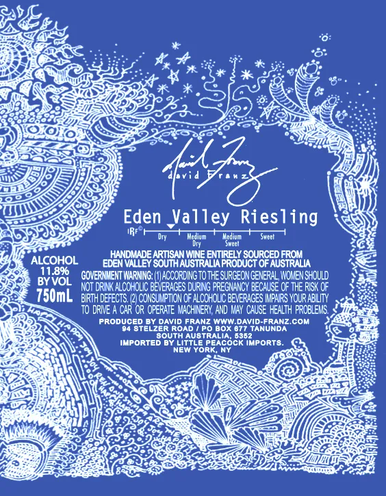 Eden Valley Riesling Bottle