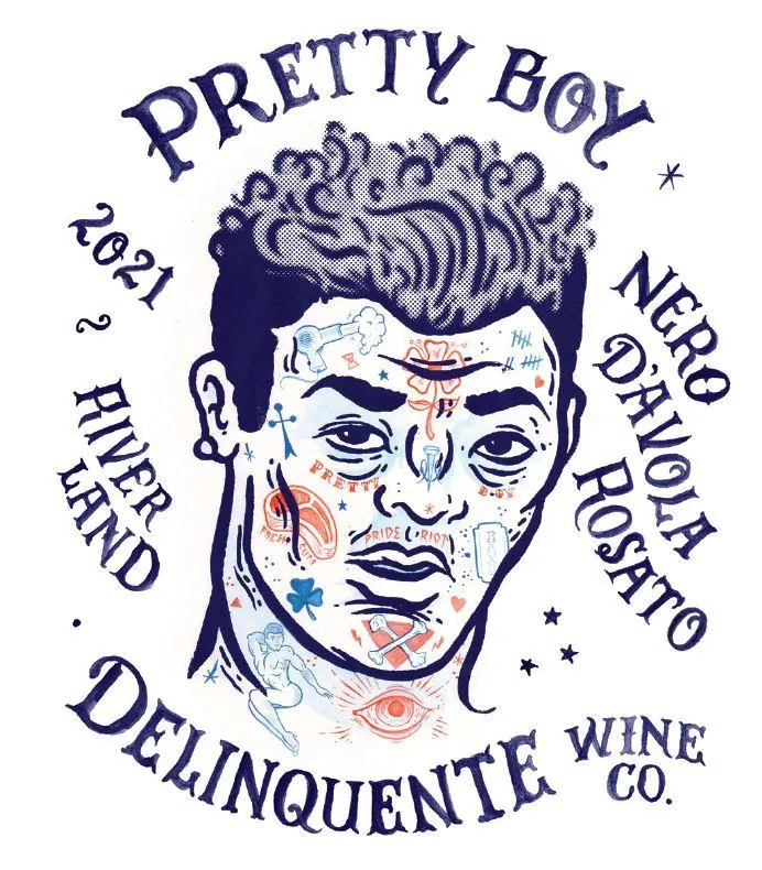 Pretty Boy Nero d'Avola Rosato Bottle