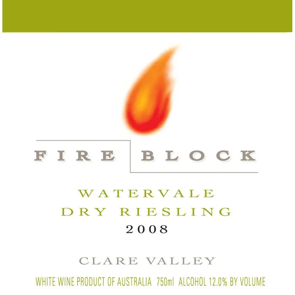 Dry Riesling Watervale Clare Valley Bottle