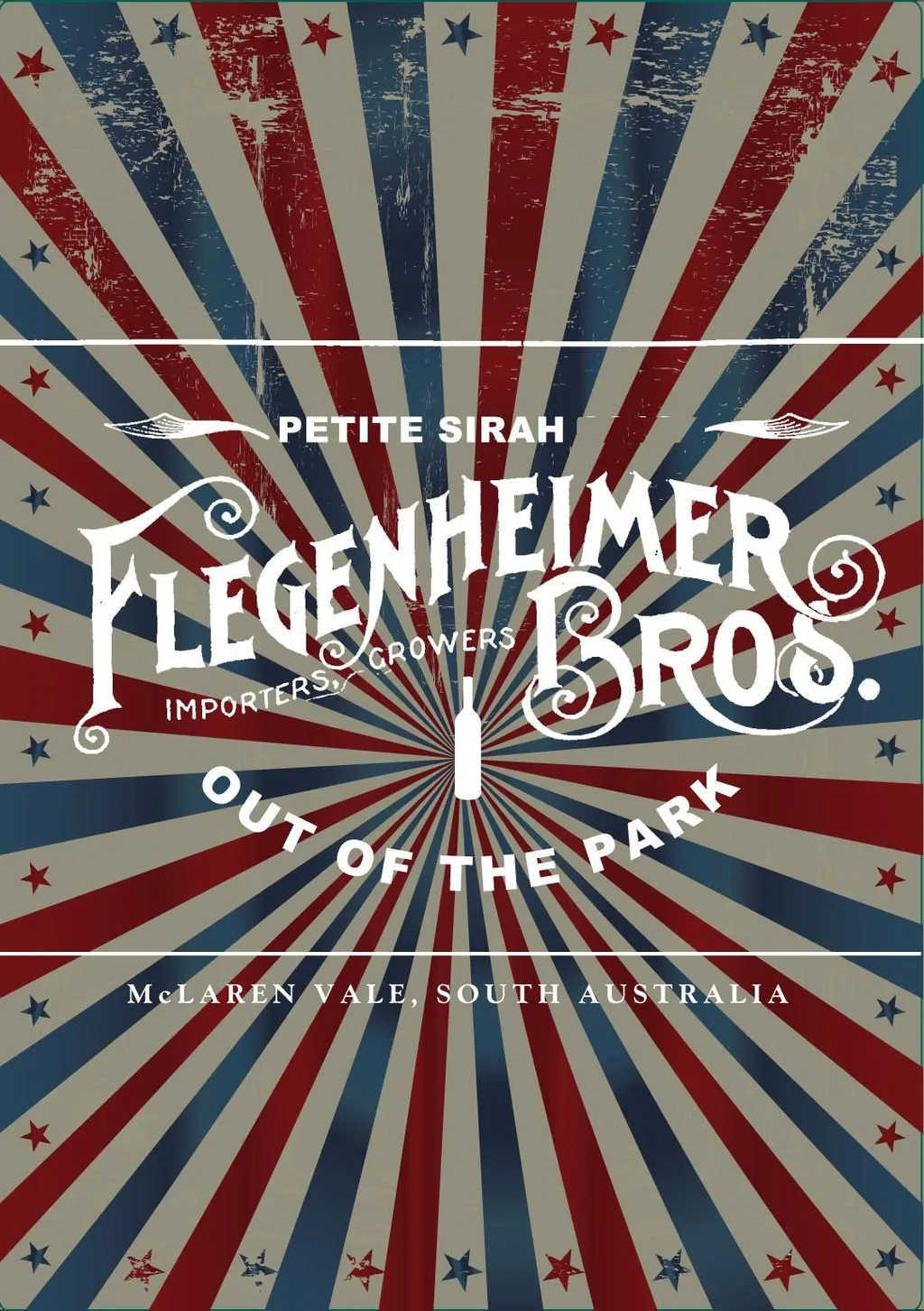 Out of the Park Petite Sirah Bottle