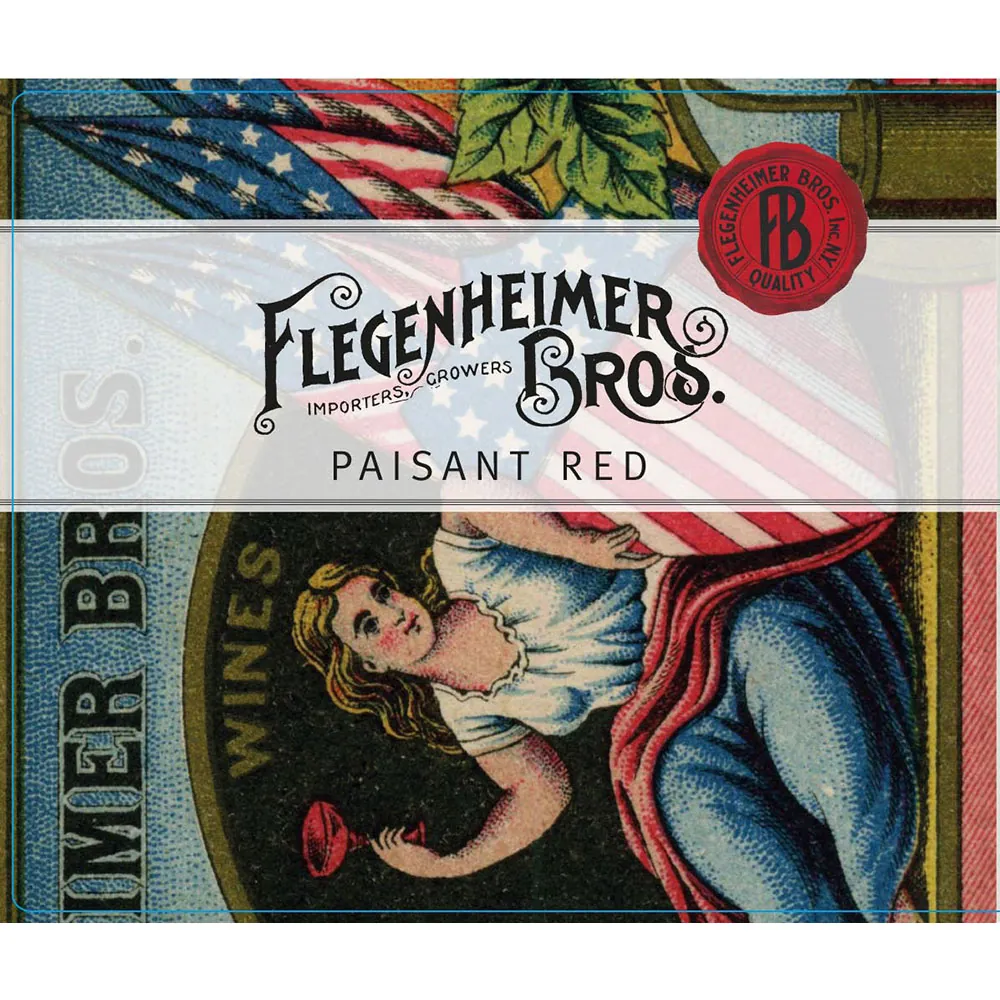 Paisant Red Bottle