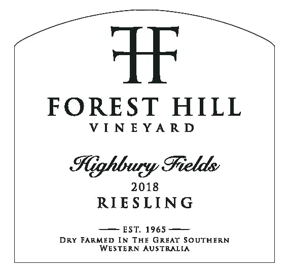 Highbury Fields Riesling Bottle