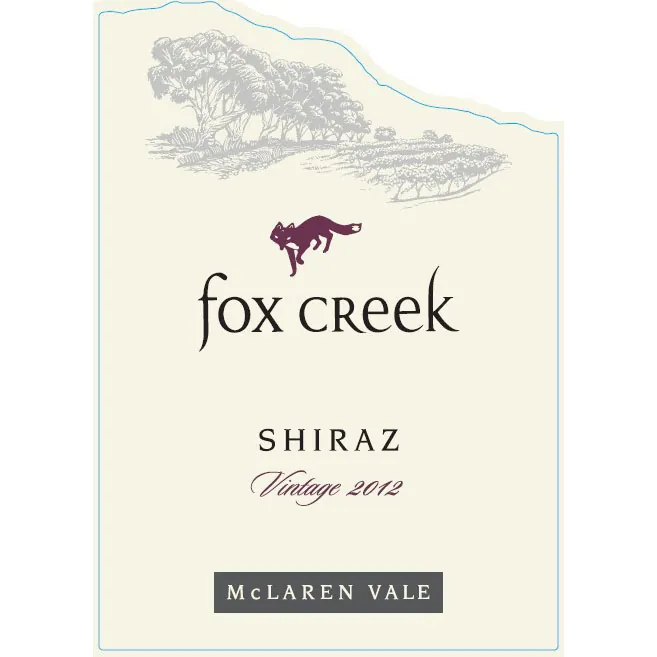 Fox Creek McLaren Vale Shiraz Bottle