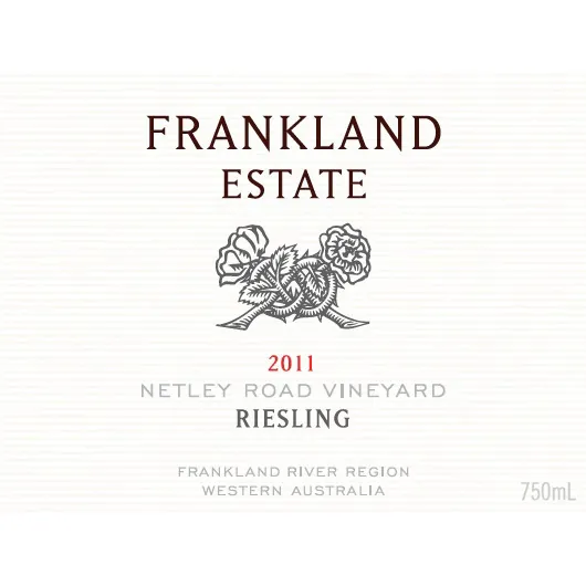 Netley Road Riesling Bottle