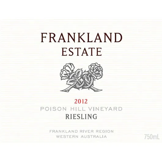 Poison Hill Riesling Bottle