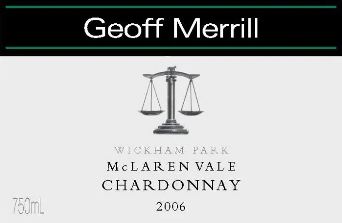 Chardonnay Bottle