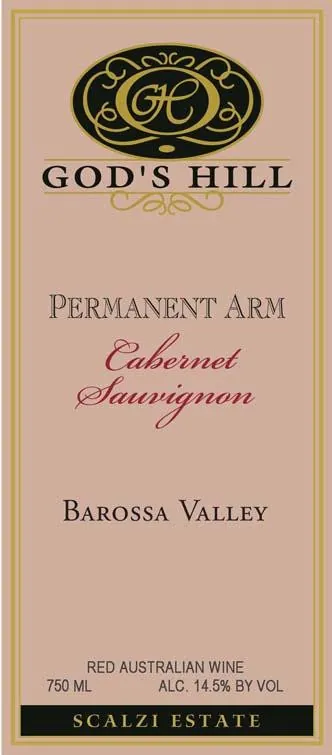 Permanent Arm Cabernet Sauvignon Bottle