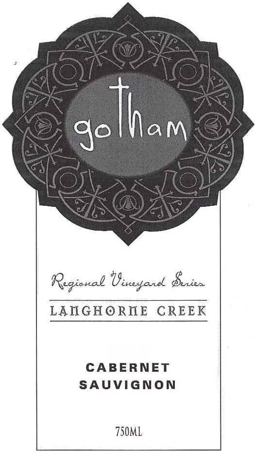 Langhhorne Creek Cabernet Sauvignon Bottle