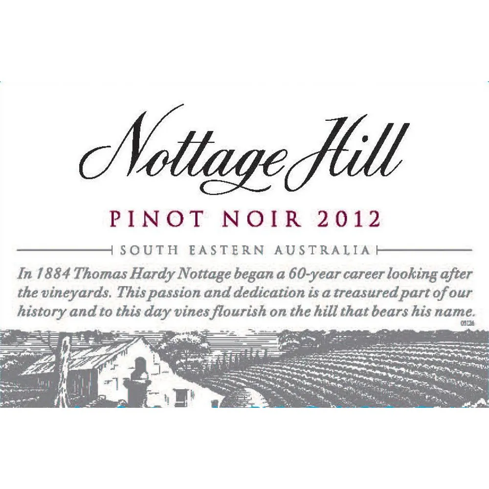 Nottage Hill Pinot Noir Bottle