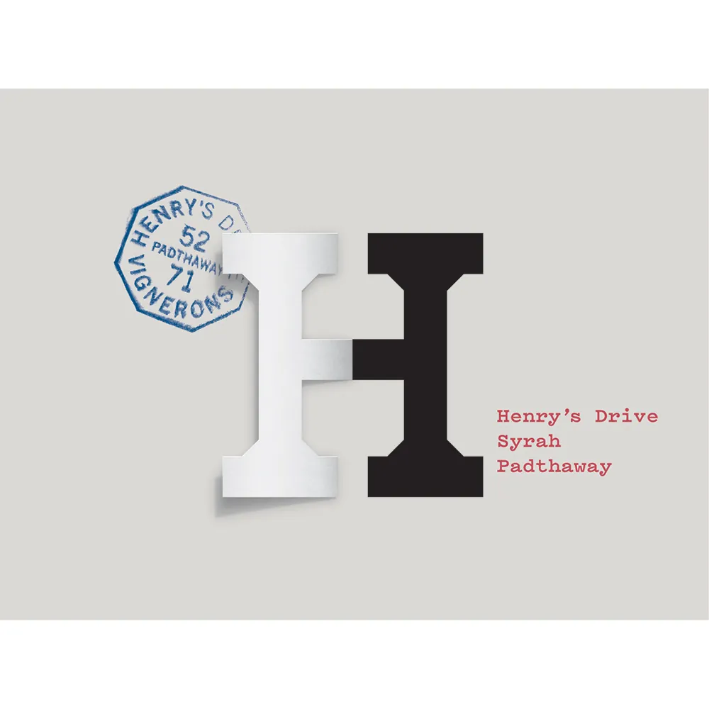 H Padthaway Syrah Bottle