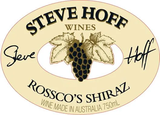Rossco's Shiraz Bottle