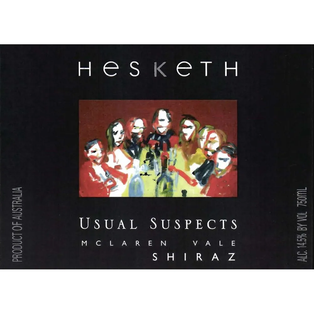 Usual Suspects Shiraz Bottle