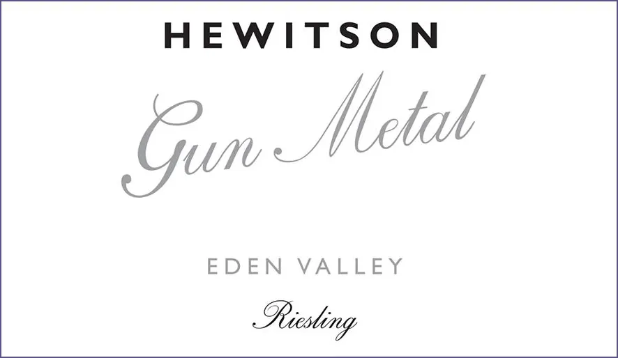 Gun Metal Riesling Bottle