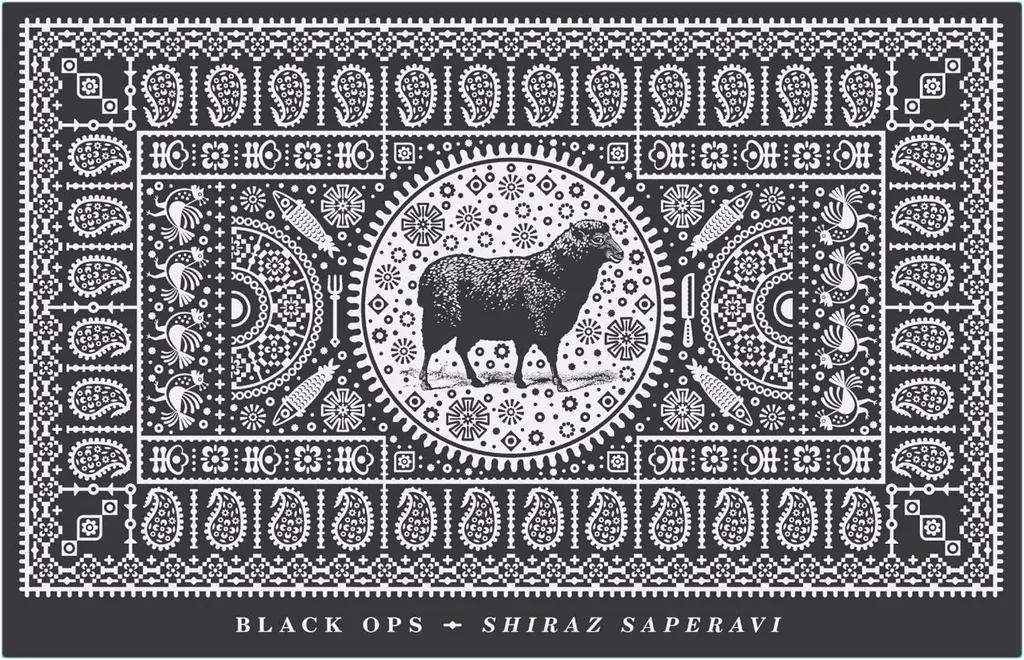Black Ops Shiraz Saperavi Bottle